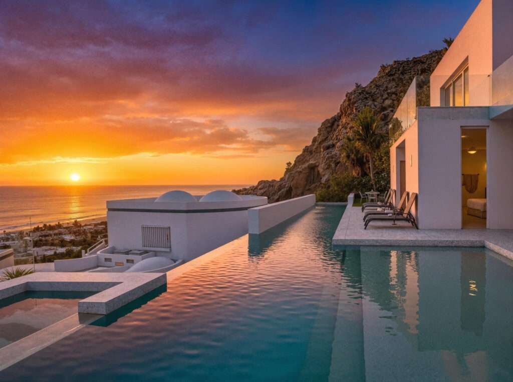 Four Seasons Cabo Pedregal Csl Perched majestically above the iconic PEDREGAL sign, this rare estate offers the most coveted vantage point in Baja. Experience breathtaking dual – 140 De La Carreta, Cabo San Lucas, BS