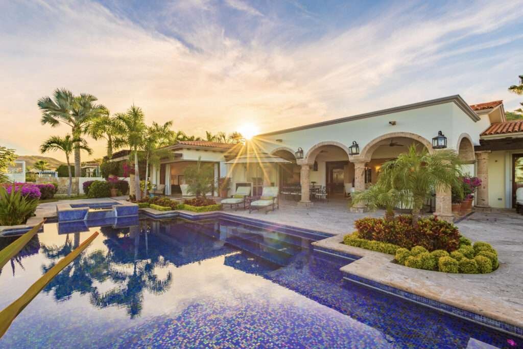 Four Seasons Cabo Section 18- Horizontes Custom Home with Top Brands:White Oak Flame Carpentry.Aluminum Frame Hurricane Proof Insulated Windows with built-in Shutters.Duravit (German).DORNBRACHT Fixtures (German).M-Code Bath Fixtures (UK).Buster & Punch Door Hardware (UK).Flos Custom Lighting (Italian).CRESTON Automated Light, Audio & Video Control.Mitsubishi TVRA Units.BINOVA (Italian) Custom Kitchen with SubZero and Wolf Appliances.Water UV System by BWT (German).CISCO WiFi System.Water Heating by RINAHI.PENTA AIR Pool & Spa System.Weatherproof Fire Pit. – 74, Casa Plumeria, San Jose Corridor, San Jose Corridor, BS