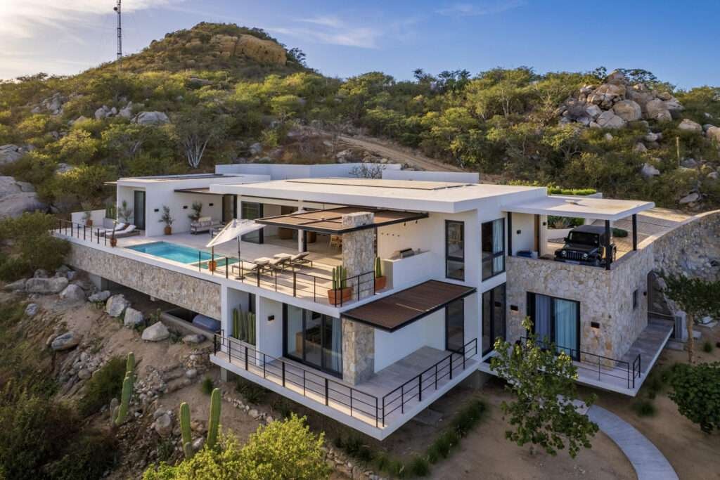 Four Seasons Cabo Laguna Hills Casa Savoy is a modern 4014 square foot, four-bedroom hillside home, built in 2024, in Laguna Hills, offering breathtaking ocean – Casa Savoy, Block 1, Lot 113, San Jose del Cabo, BS