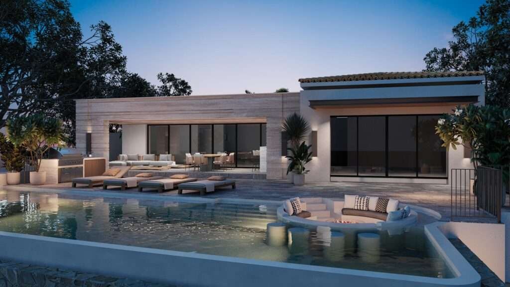 Four Seasons Cabo Section 18- Horizontes Custom Home with Top Brands:White Oak Flame Carpentry.Aluminum Frame Hurricane Proof Insulated Windows with built-in Shutters.Duravit (German).DORNBRACHT Fixtures (German).M-Code Bath Fixtures (UK).Buster & Punch Door Hardware (UK).Flos Custom Lighting (Italian).CRESTON Automated Light, Audio & Video Control.Mitsubishi TVRA Units.BINOVA (Italian) Custom Kitchen with SubZero and Wolf Appliances.Water UV System by BWT (German).CISCO WiFi System.Water Heating by RINAHI.PENTA AIR Pool & Spa System.Weatherproof Fire Pit. – Las Colinas, Cabo Corridor, BS